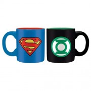 Drinkware - DC - Superman & Green Lantern Espresso Mugs 2-Pack
