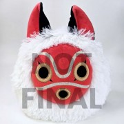 Princess Mononoke Plush - 15" Fluffy San Facemask