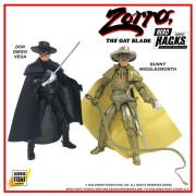 Hero Hacks Figures - Zorro - W02 - Gay Blade Collectors 2-Pack (Zorro: The Gay Blade)