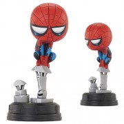 Marvel Statues - Animated Spider-Man On Chimney Statue