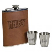 Hellboy Accessories - Hellboy Deluxe Flask Set