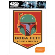 Automotive Graphics - Star Wars - Boba Fett Bounty Hunter Badge Window Decal