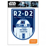 Automotive Graphics - Star Wars - R2-D2 Astromech Droid Badge Window Decal