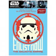 Automotive Graphics - Star Wars - Imperial Stormtrooper "Enlist Now" Window Decal