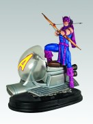 Marvel Statue - Hawkeye on Sky-Cycle Statue