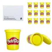 Play-Doh - 12-Pack Bulk Yellow Color Cans - AF00