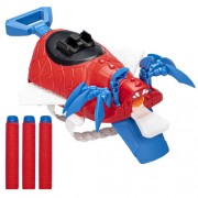 Marvel Mech Strike: Mechasaurs Role Play - Nerf - Spider-Man Arachno Blaster - AX00