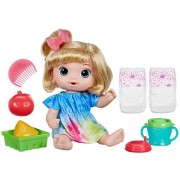 Baby Alive Dolls - Fruity Sips - Apple Blonde Hair Doll - 5X00