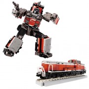 Transformers Figures - Takara Tomy Masterpiece G Series - MPG-06 Trainbot Kaen (Raiden Combiner)