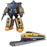 Transformers Figures - Takara Tomy Masterpiece G Series - MPG-07 Trainbot Ginou (Raiden Combiner)
