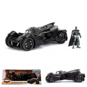 1:24 Scale Diecast - Hollywood Rides - DC - 2015 Arkham Knight Batmobile w/ Batman Figure