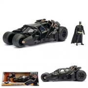 1:24 Scale Diecast - Hollywood Rides - DC - 2008 The Dark Knight Batmobile w/ Batman Figure
