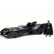1:24 Scale Diecast - Hollywood Rides - DC - 1989 Batman Batmobile w/ Batman Figure