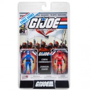 Page Punchers 3" Scale Figure w/ Comic - G.I. Joe - W01 - Cobra Commander And Crimson Guard 2-Pack