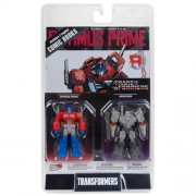 Page Punchers 3" Scale Figure w/ Comic - Transformers - W01 - Optimus Prime And Megatron 2-Pack