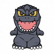 Banks - Figural Godzilla Kawaii