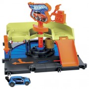 1:64 Scale Diecast - Hot Wheels City - Downtown Express Car Wash Playset