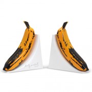 Bookends - Andy Warhol - 9.5" Resin Yellow Banana Bookends
