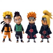 Mininja Figures - Naruto Shippuden - 4pc Series 02 Set