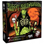 Puzzles - 500 Pcs - Toxictoons - Happy Halloween