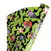 Wrapped In Terror Wrapping Paper - Ghostbusters - Retro Cheese Wrapping Paper