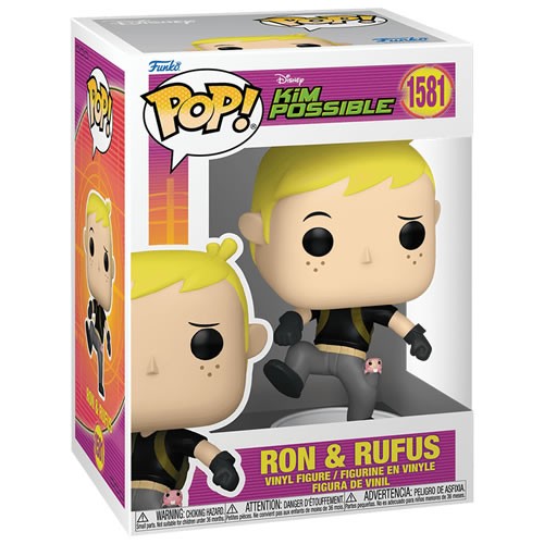 Pop! Disney - Kim Possible - Ron w/ Rufus