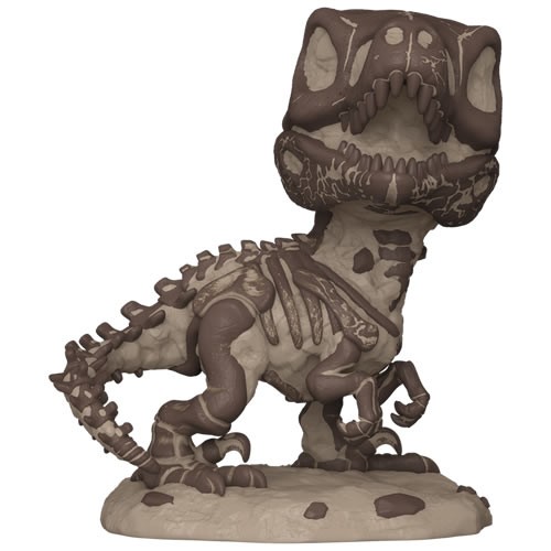 Pop! Movies - Jurassic World - 6" Super Sized Velociraptor (Fossil) Exclusive