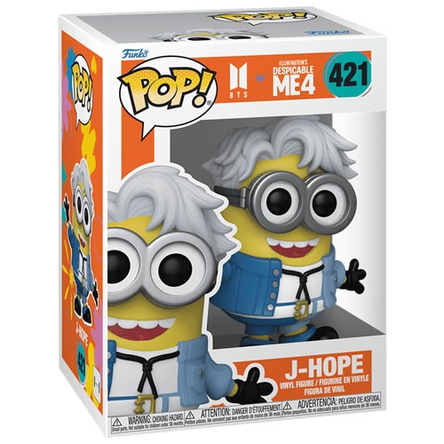 Pop! Rocks - BTS X Despicable Me 4 - J-Hope (Minion)