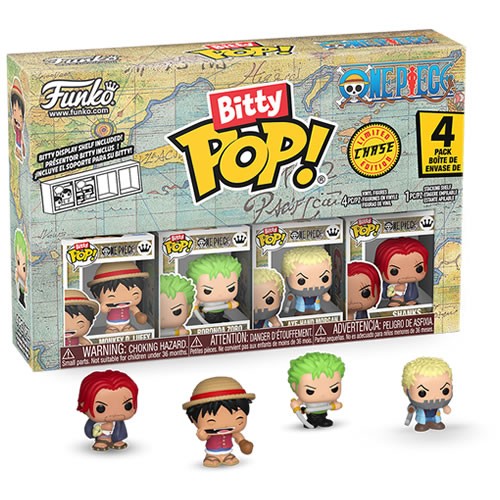 Bitty Pop! - One Piece - S01 - 4-Pack (Luffy)