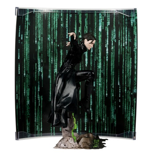 Movie Maniacs Figures - The Matrix - 6" Scale Trinity (Posed Figure)