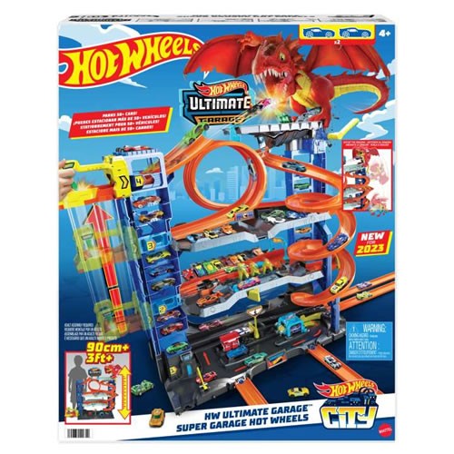 1:64 Scale Diecast - Hot Wheels City - Ultimate Garage Playset