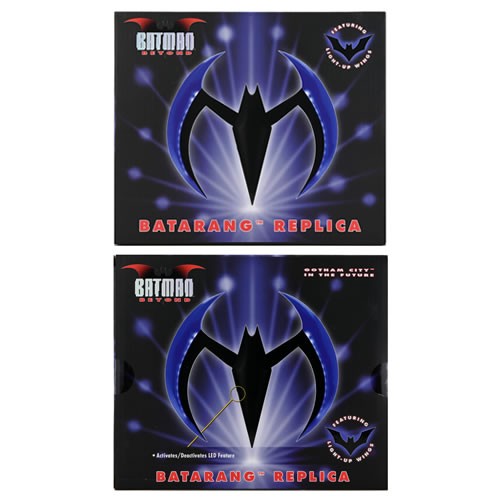 DC Comics Prop Replicas - Batman Beyond - Batarang (Blue w/ Lights)