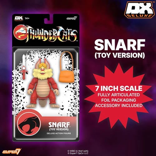 S7 DX Deluxe Figures - ThunderCats - W03 - Snarf (Toy Recolor)