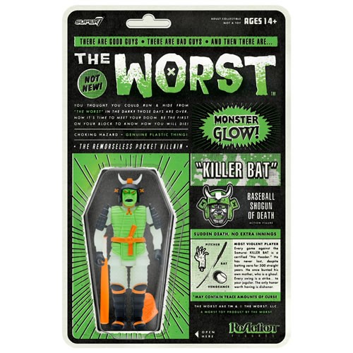 Reaction Figures - The Worst - W03 - Killer Bat (Hell-oween Glow)