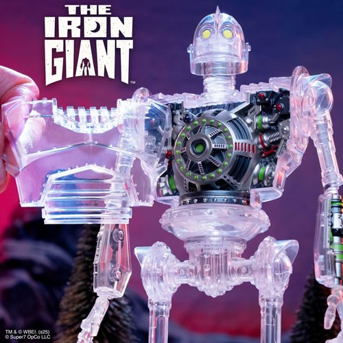 Super Cyborg Figures - The Iron Giant - 11" Iron Giant (Clear)
