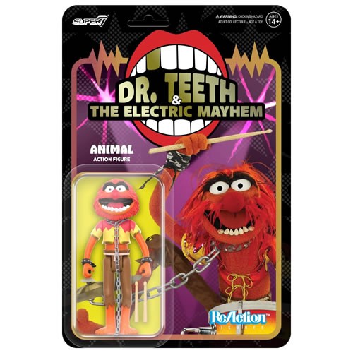 Reaction Figures - The Muppets - W01 - Electric Mayhem Band - Animal