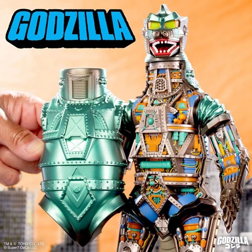 Super Cyborg Figures - Toho Godzilla - W02 - Mechagodzilla (Vintage Toy)