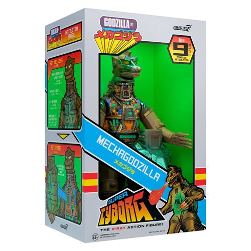 Super Cyborg Figures - Toho Godzilla - W02 - Mechagodzilla (Vintage Toy)