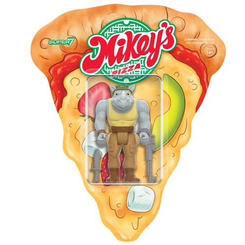 ReAction Figures - TMNT - W10 - Rocksteady (Weird Pizza To Go) (SDCC 2024 Exclusive)
