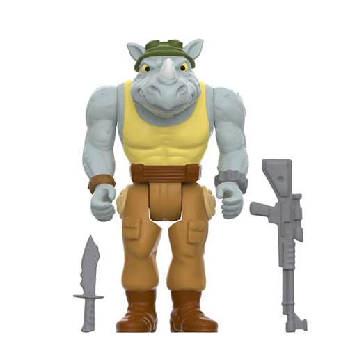 ReAction Figures - TMNT - W10 - Rocksteady (Weird Pizza To Go) (SDCC 2024 Exclusive)