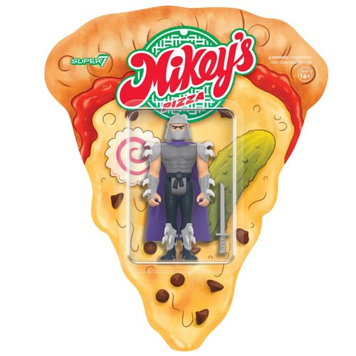 ReAction Figures - TMNT - W10 - Shredder (Weird Pizza To Go) (SDCC 2024 Exclusive)