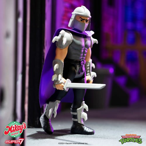 ReAction Figures - TMNT - W10 - Shredder (Weird Pizza To Go) (SDCC 2024 Exclusive)