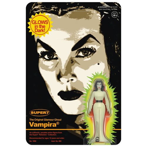 ReAction Figures - Vampira - W03 - Vampira (Monster Glow)