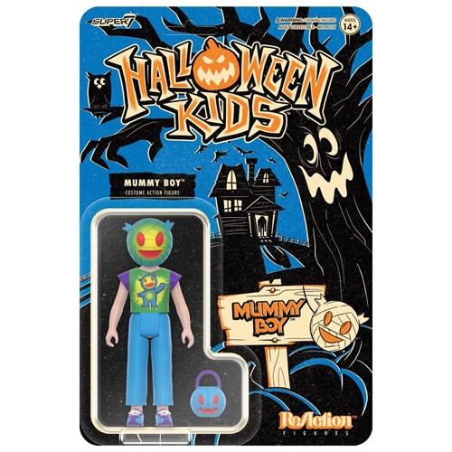 ReAction Figures - Halloween Kids - Mummy Boy (Super7 Graphic Tee)