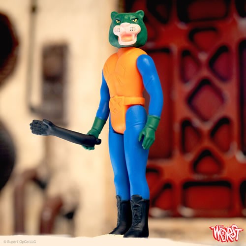 ReAction Figures - The Worst - W06 - Scum Squad - Red Tiger