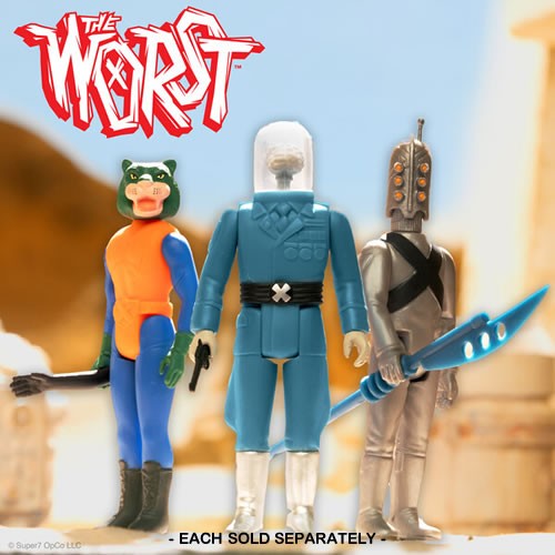 ReAction Figures - The Worst - W06 - Scum Squad - Red Tiger