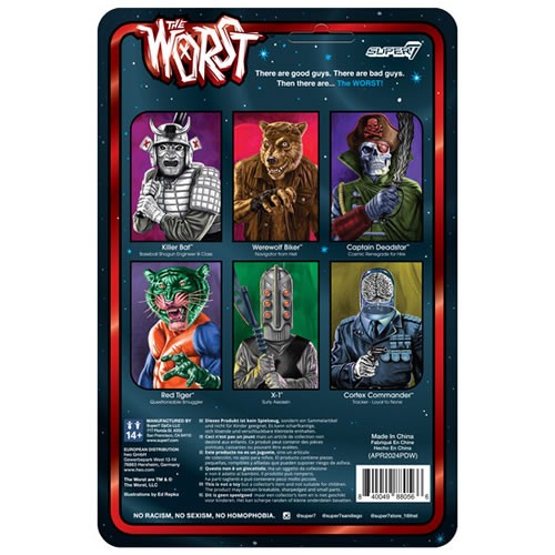 ReAction Figures - The Worst - W06 - Scum Squad - X-1