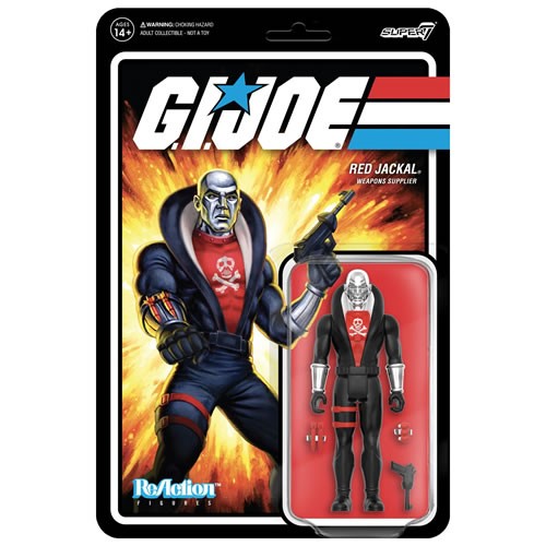 ReAction Figures - G.I. Joe - W08 - Red Jackal (Vac Metal)