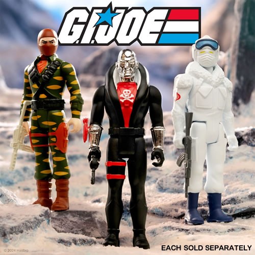 ReAction Figures - G.I. Joe - W08 - Red Jackal (Vac Metal)