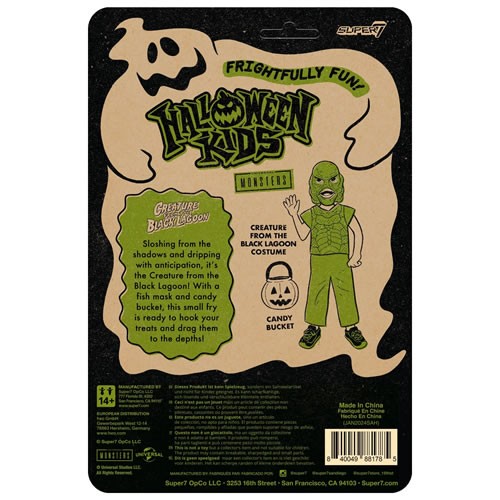 ReAction Figures - Halloween Kids - Creature Of The Black Lagoon (Universal Monsters)